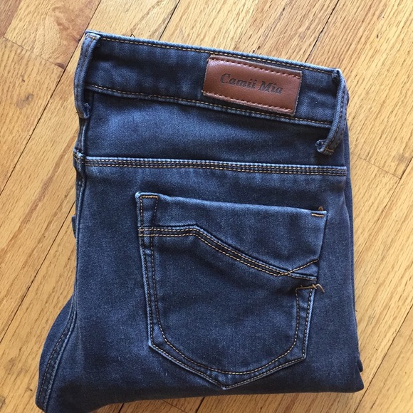 fleece lined skinny jeans